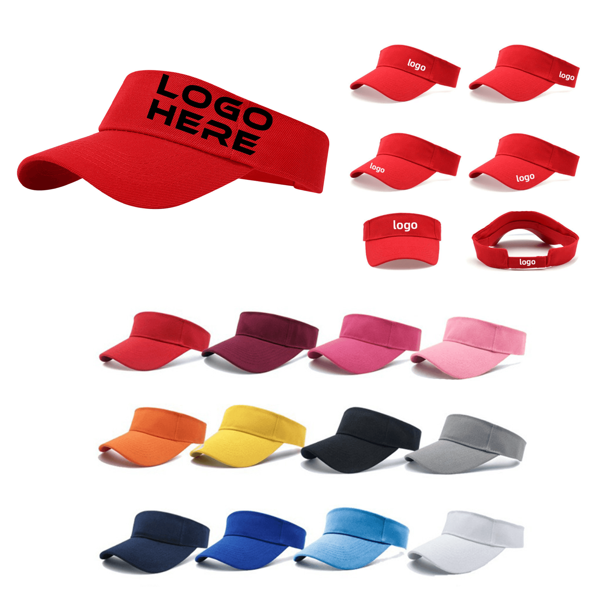 Sport Empty Top Sun Visor Caps