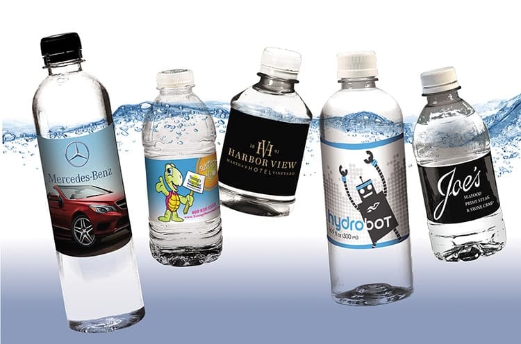 Custom Label 16.9 oz Bottled Water