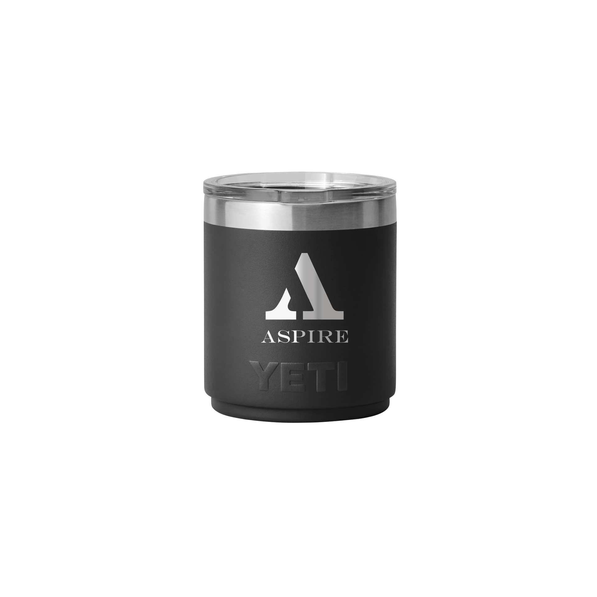 Rambler 10 oz. Stackable Lowball with MagSlider Lid.