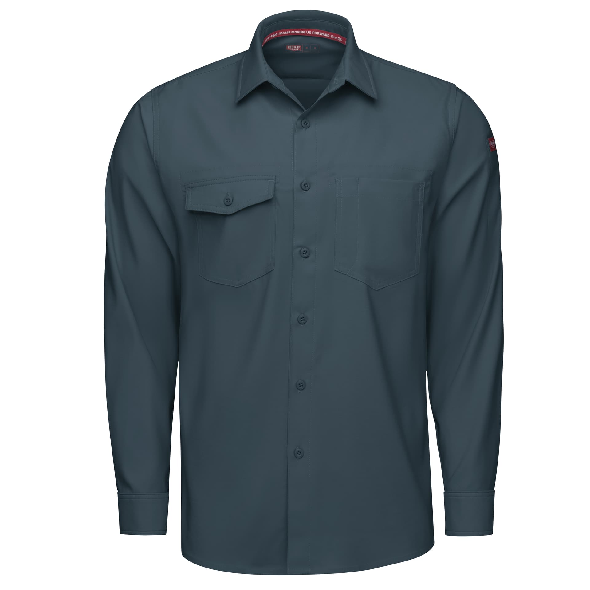 Red Kap® Men's Cooling Long Sleeve Work Shirt