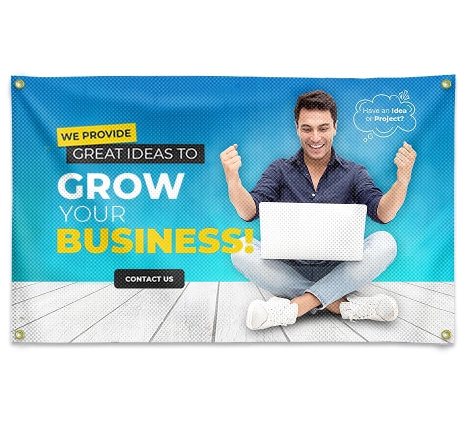 Digitally Printed 10 oz Vinyl Banner 3' x 5'