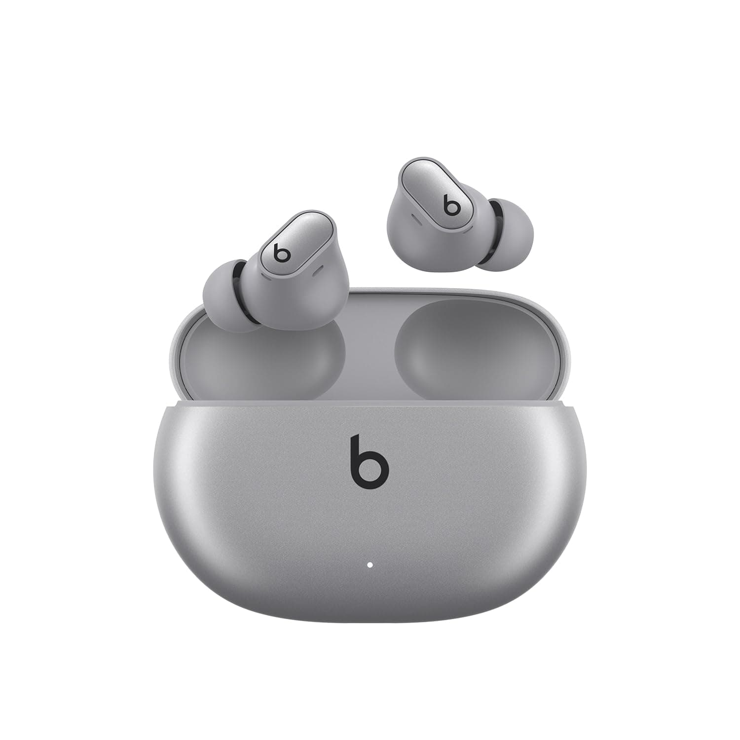 Beats Studio Buds + | True Wireless Noise Cancelling Earbuds, (Cosmic Silver)