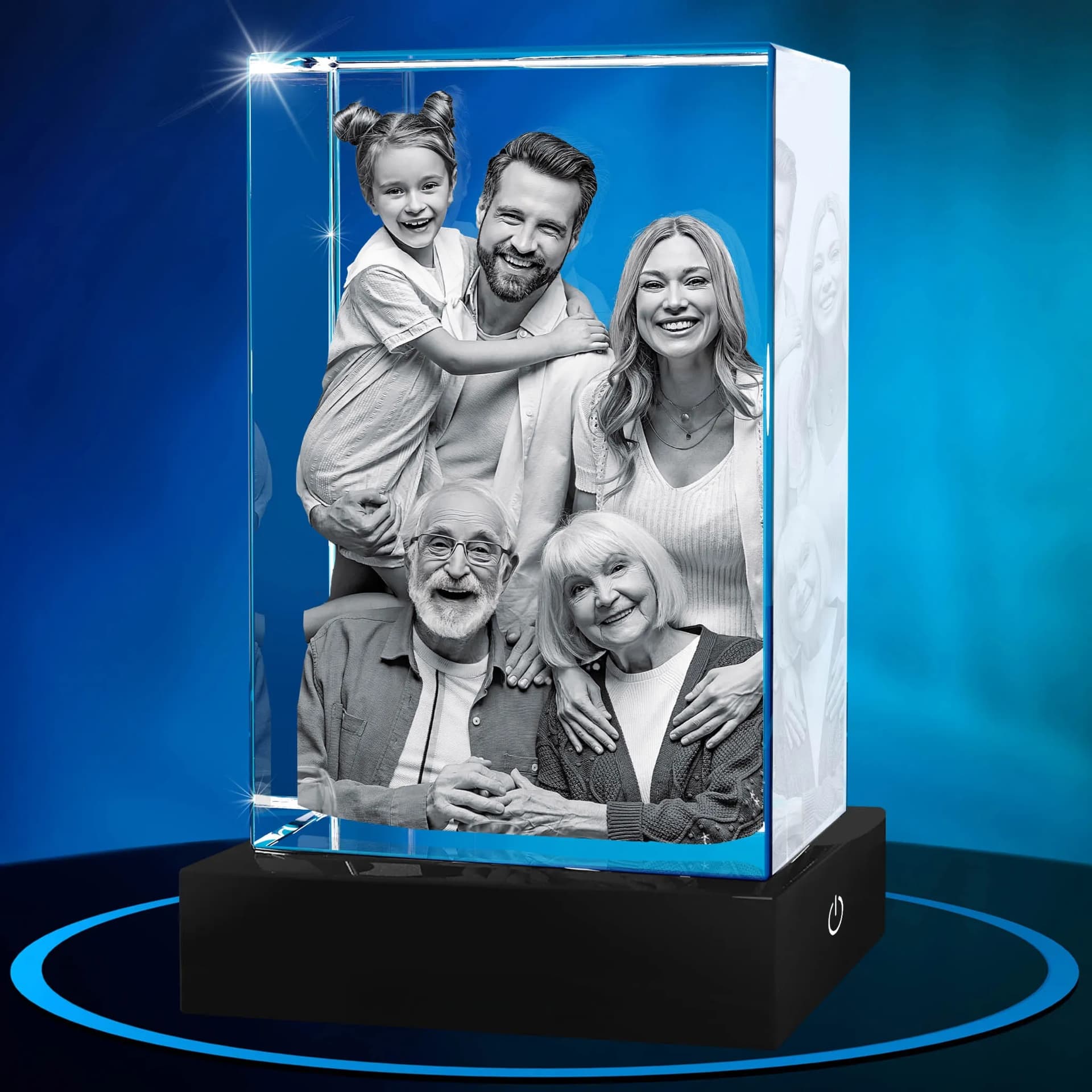 3D Crystal Rectangle