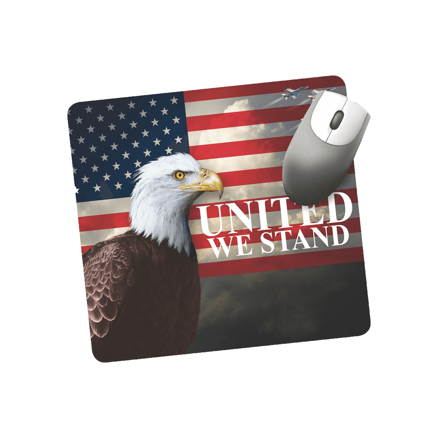 7" x 8.6" x 1/8" Antimicrobial Mouse Pad