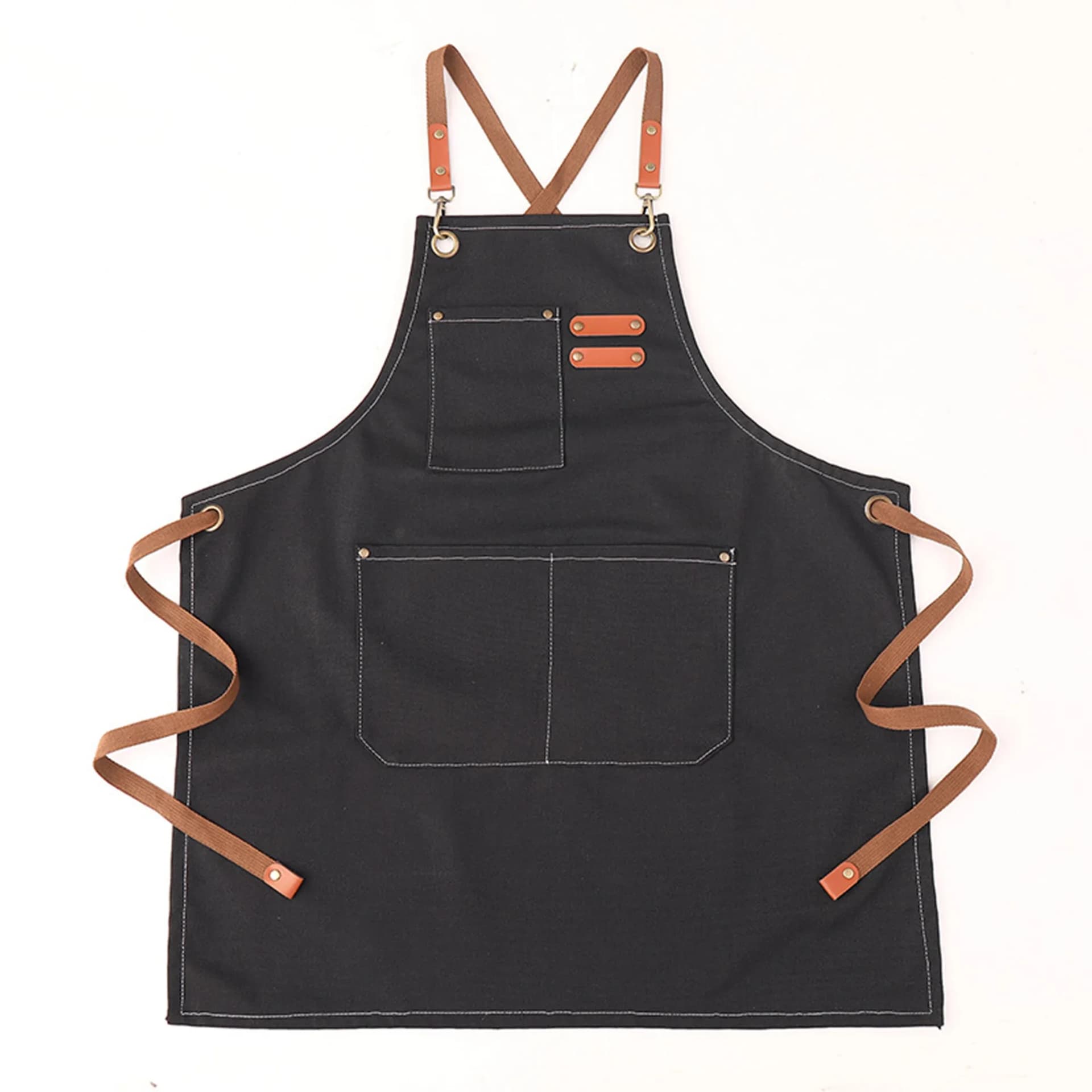 Kitch Style Washed Canvas Apron