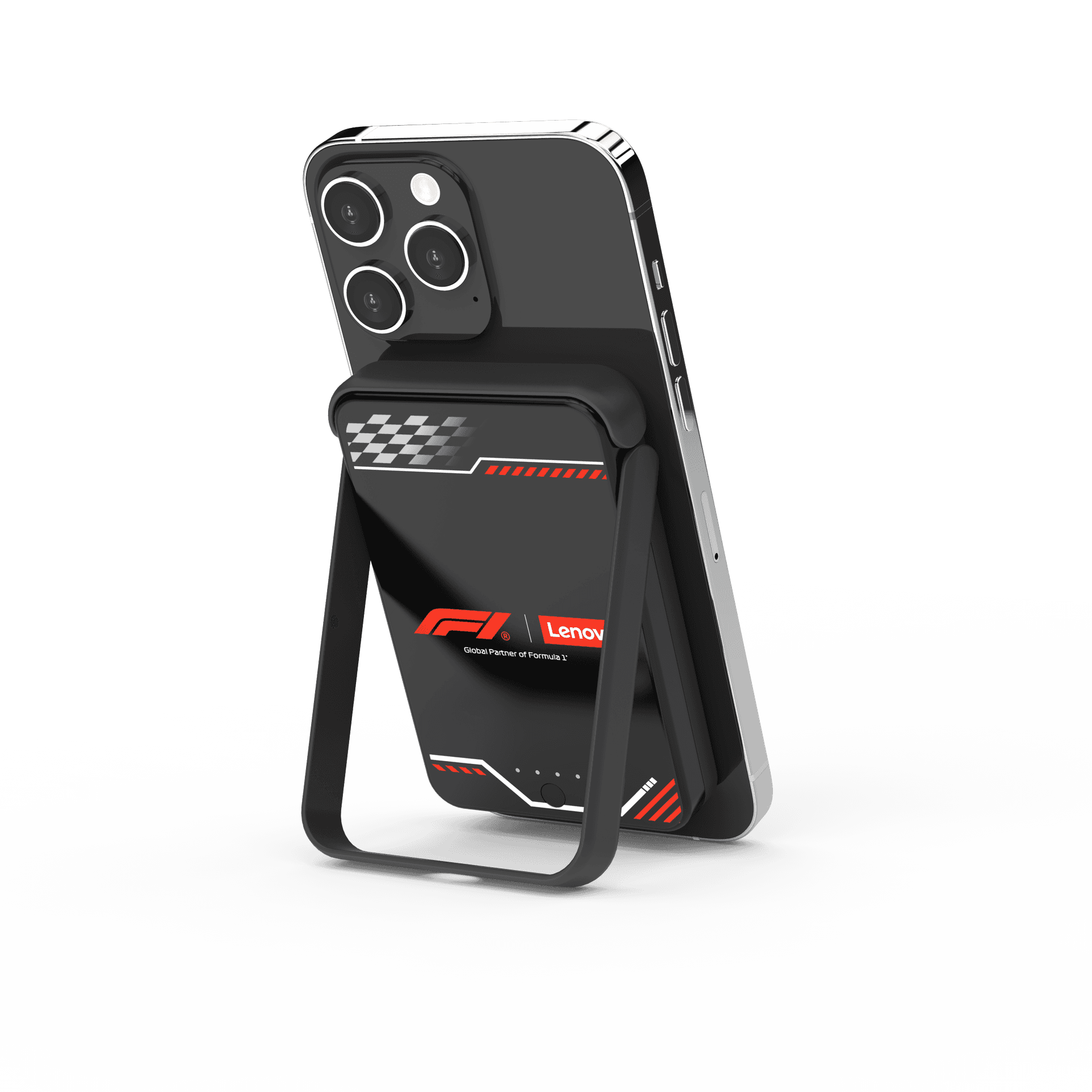 PowerMag: Magnetic Wireless Phone Charger (black)