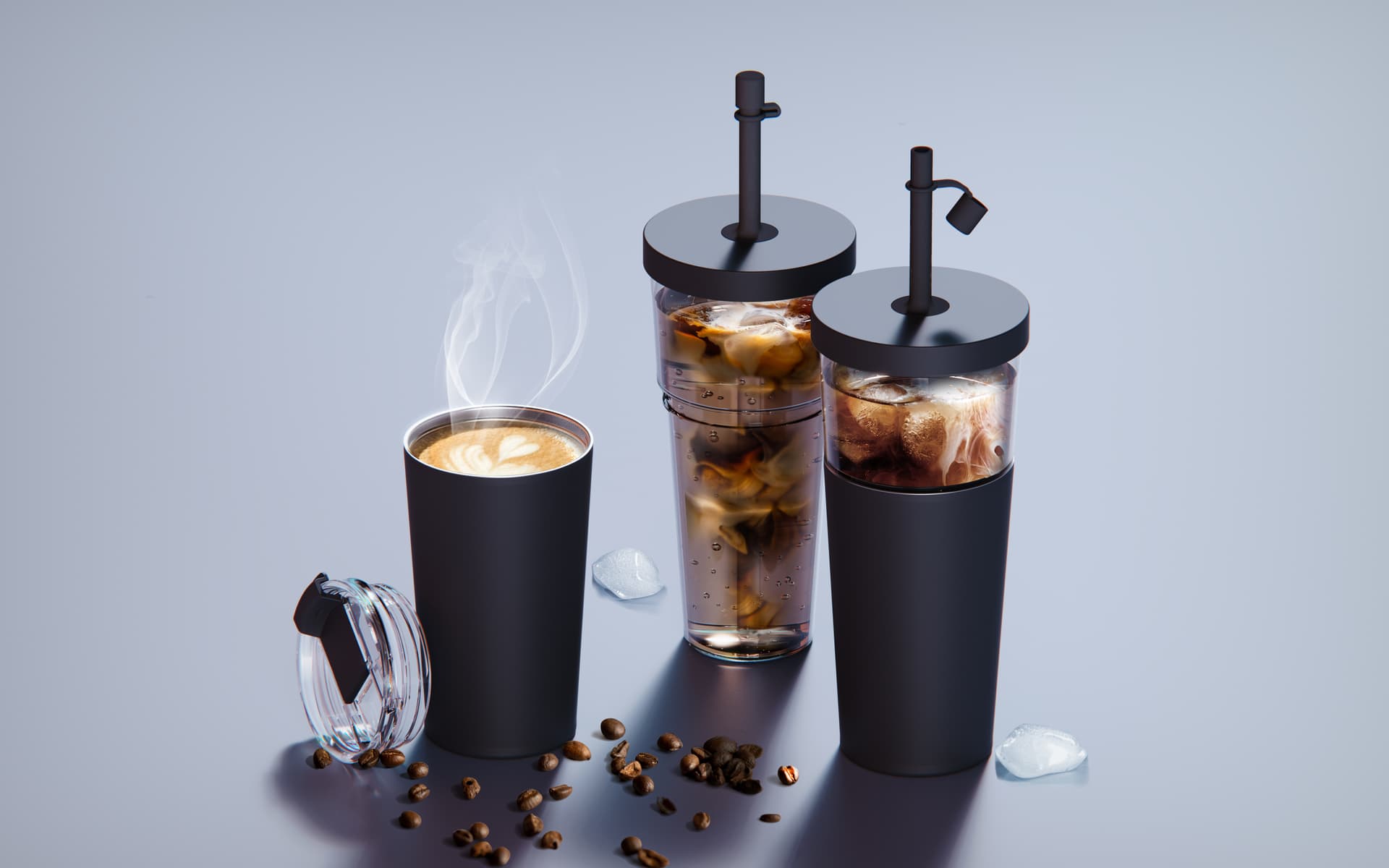 28 oz Asobu Marina 2-in-1 Tumbler & Travel Mug