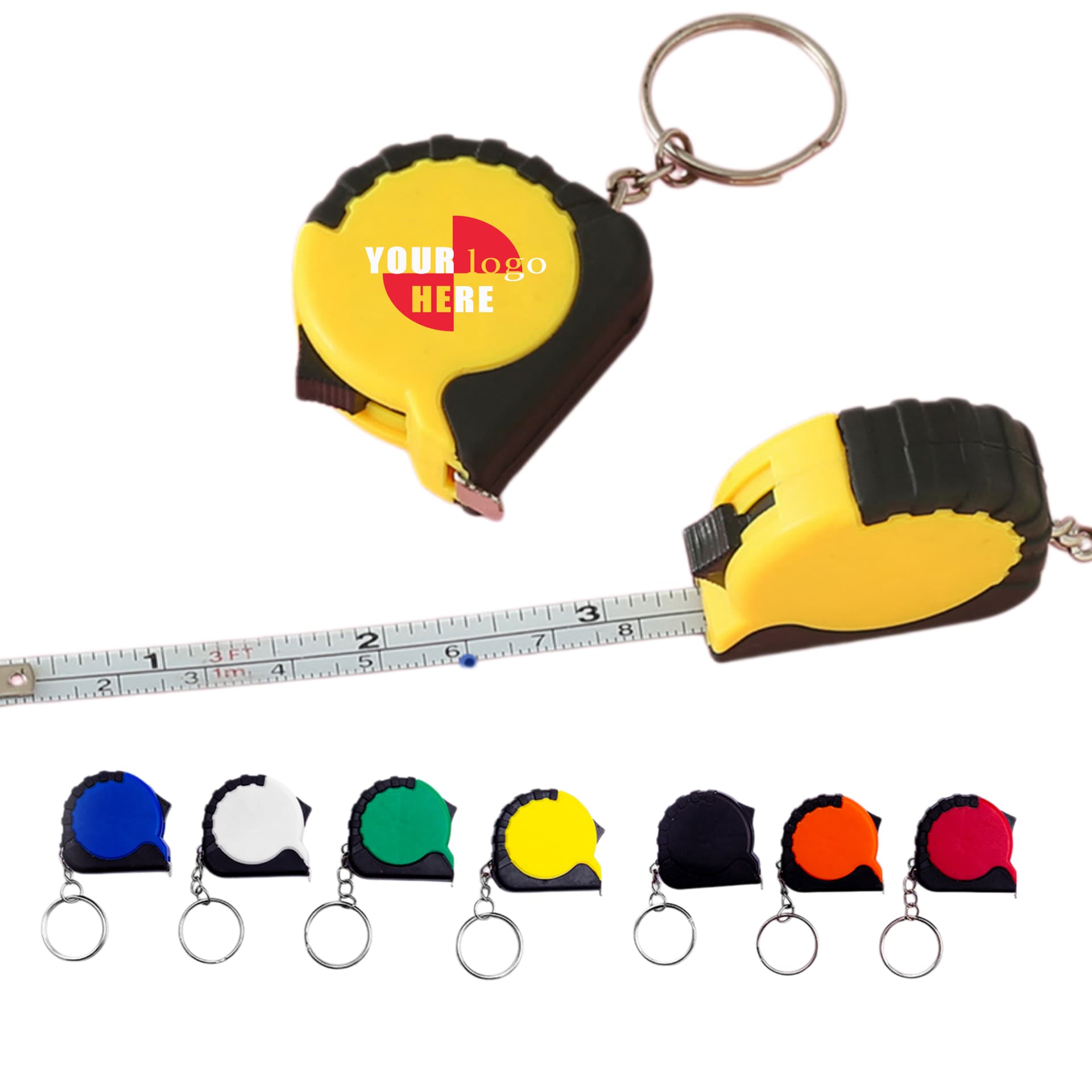 Mini Tape Measure Keychain