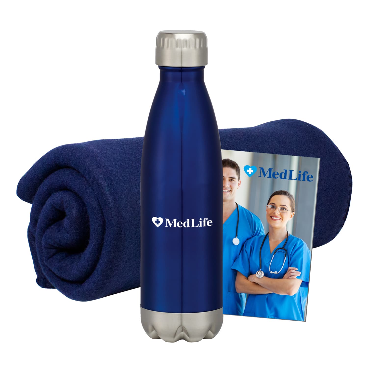 Fleece Blanket & Tumbler Combo Set