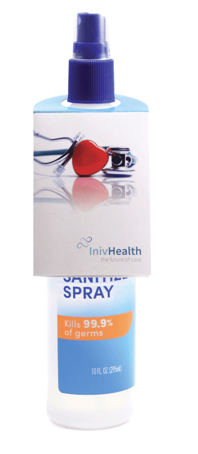 Bottle Hanger-Brochure Style