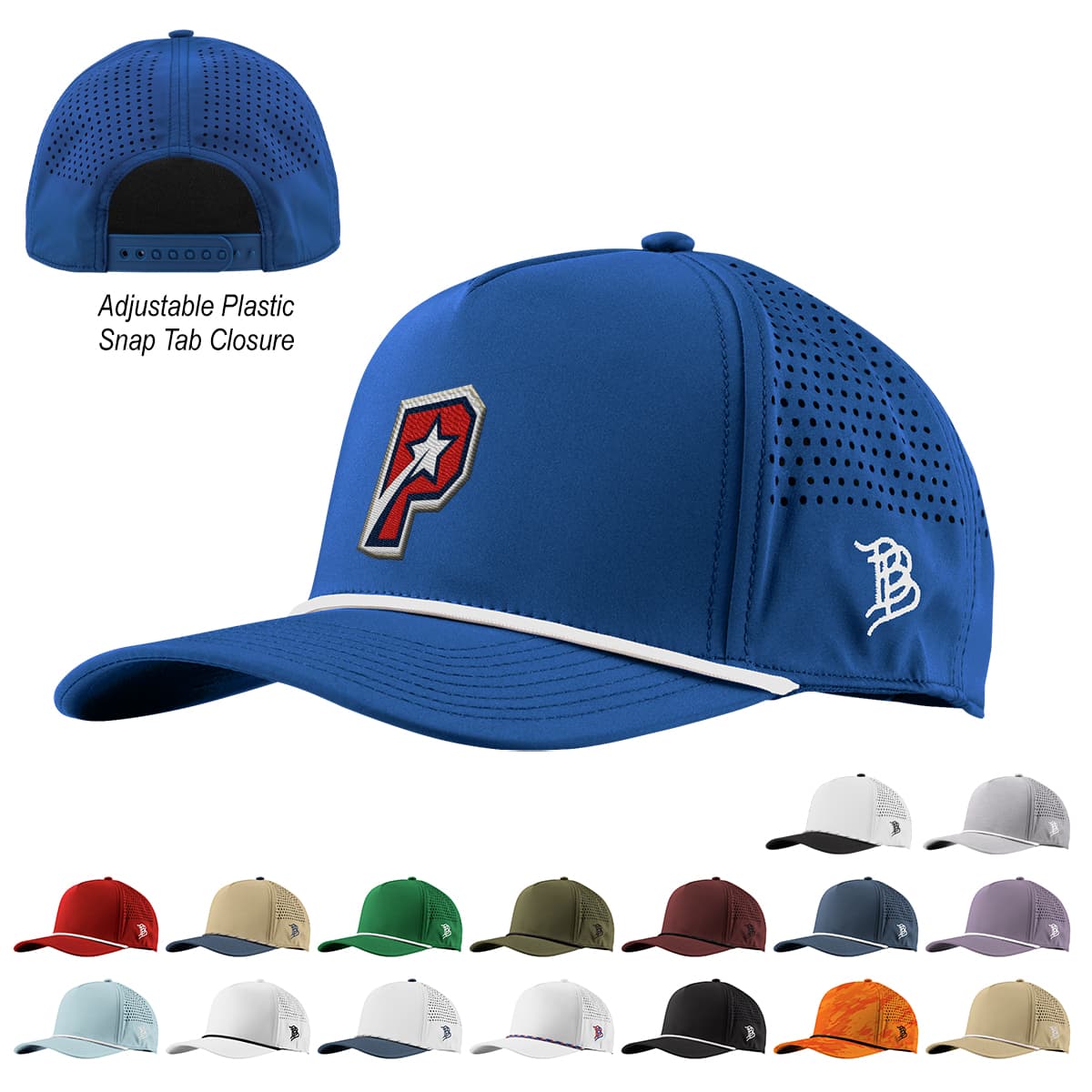 Branded Bills 545 Bare Curved Rope Cap