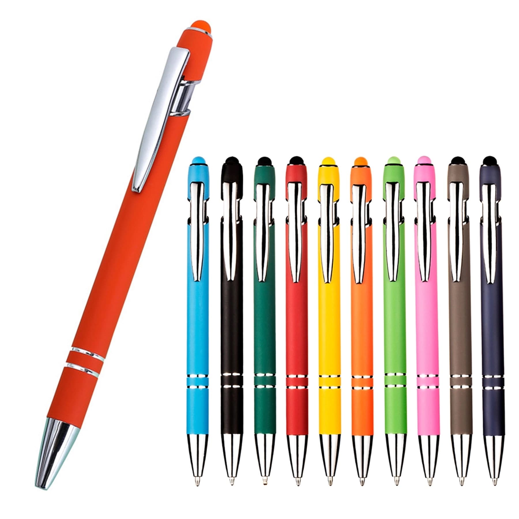 Metal Pen with Stylus