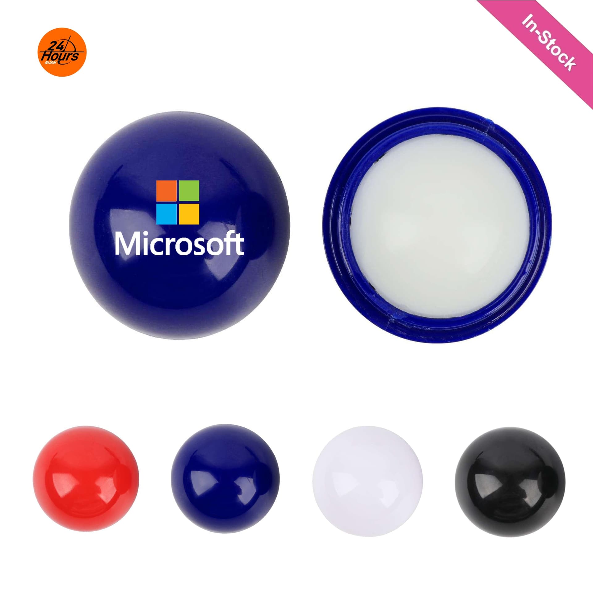 Vanilla Flavor Lip Balm Ball