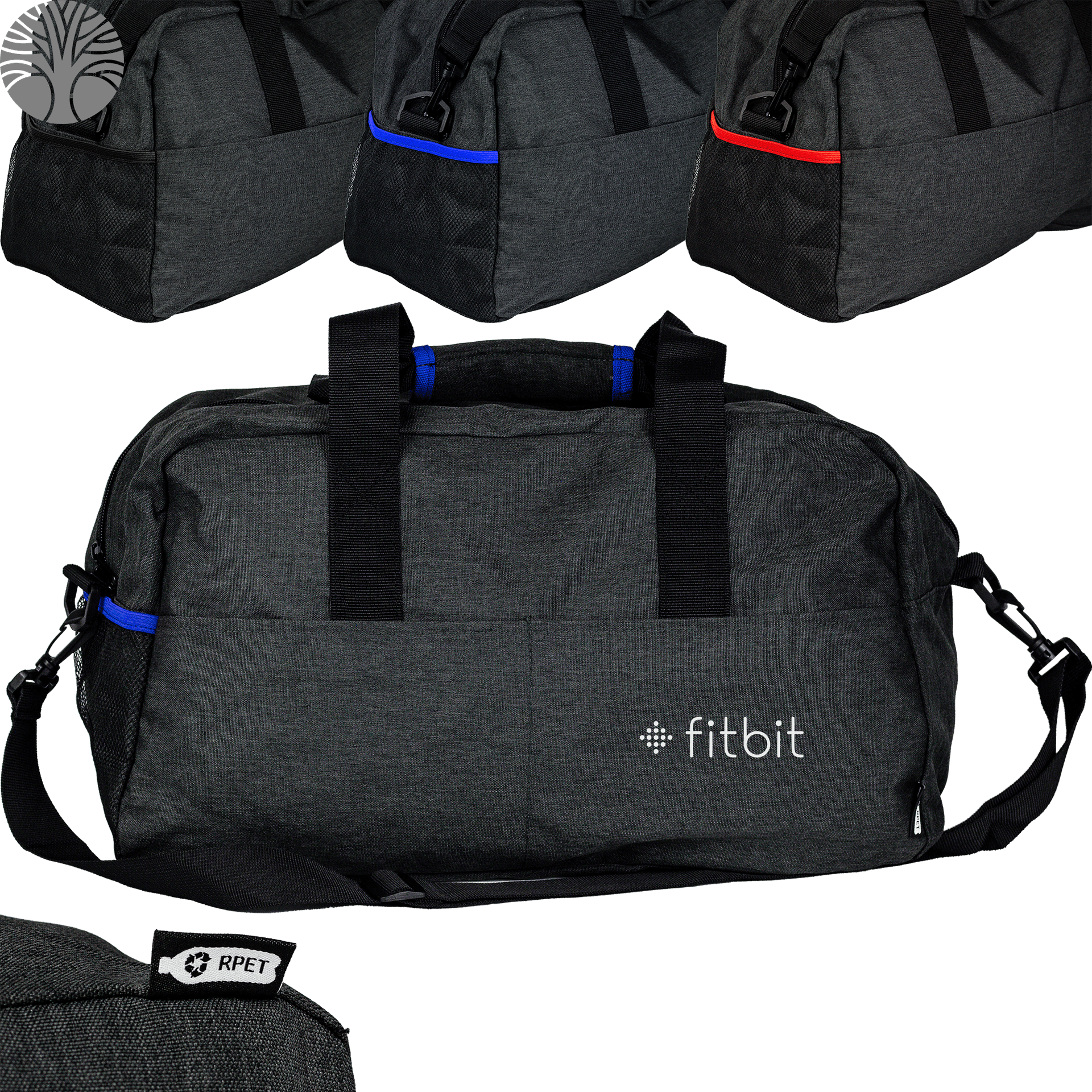 Eco-Conscious 8" x 11" x 18.5" RPET Duffel Bag
