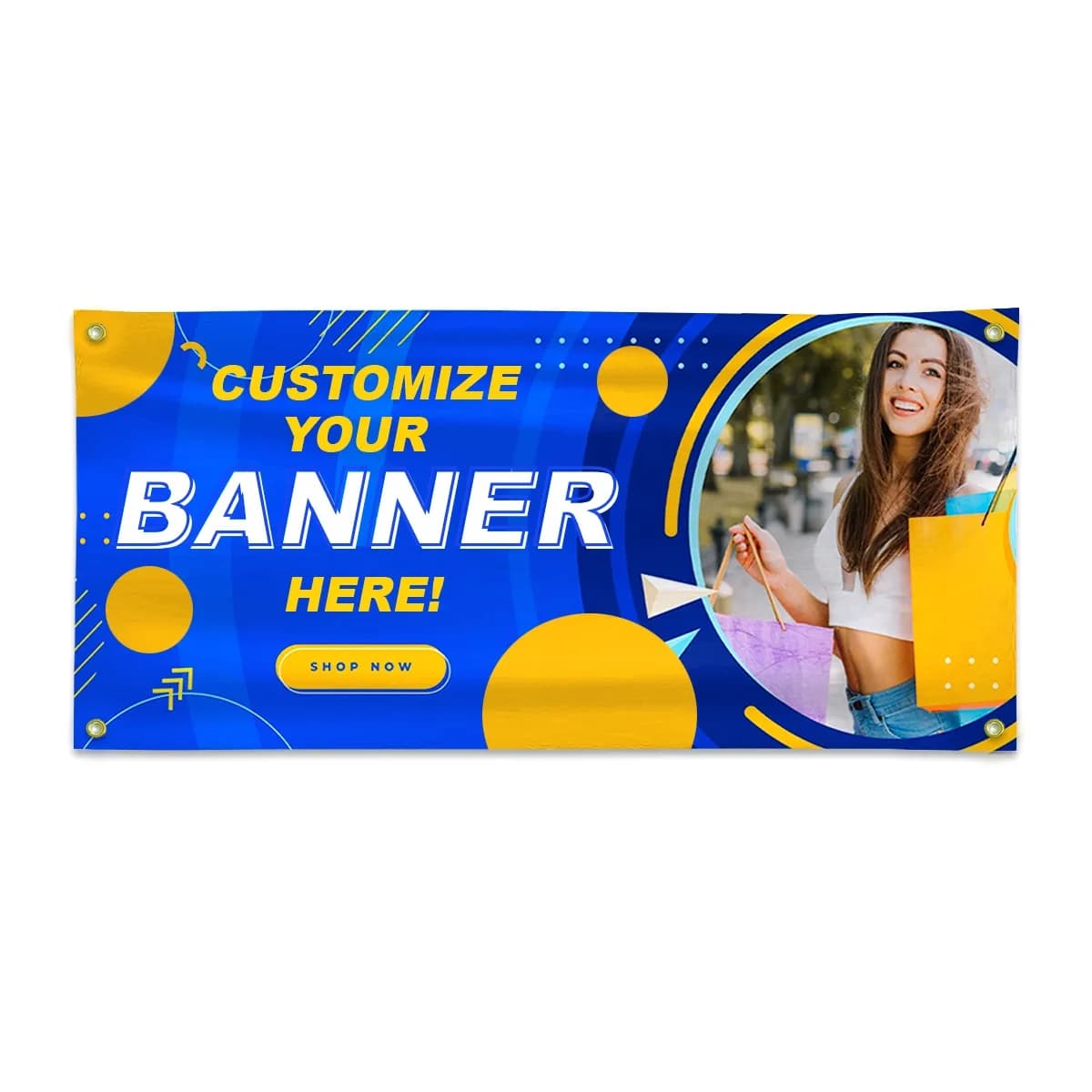 Digital Printed 13 oz Vinyl Scrim Banner 15 sq. ft. & Up