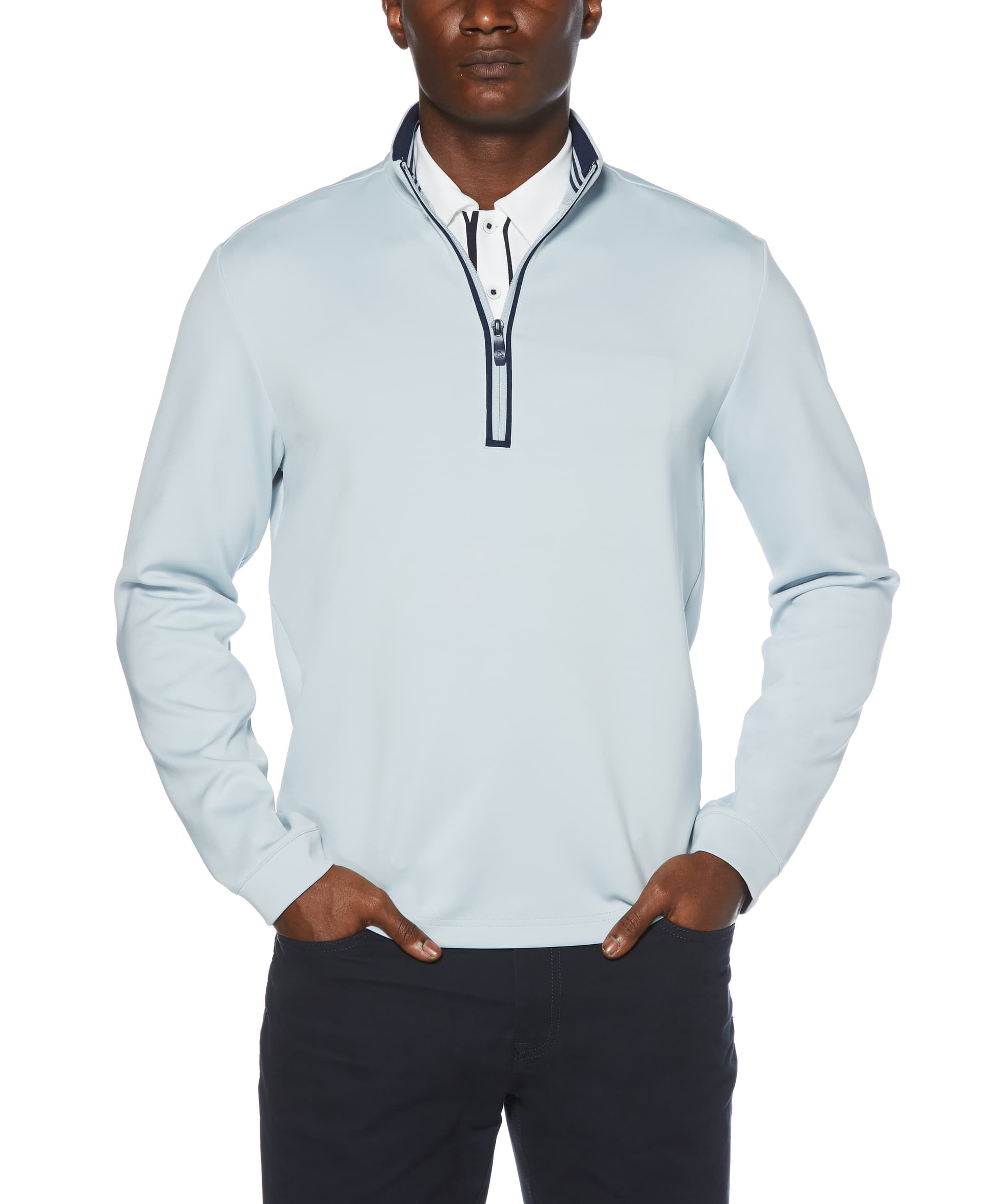 Original Penguin Men's Clubhouse Mock Pullover Shirt