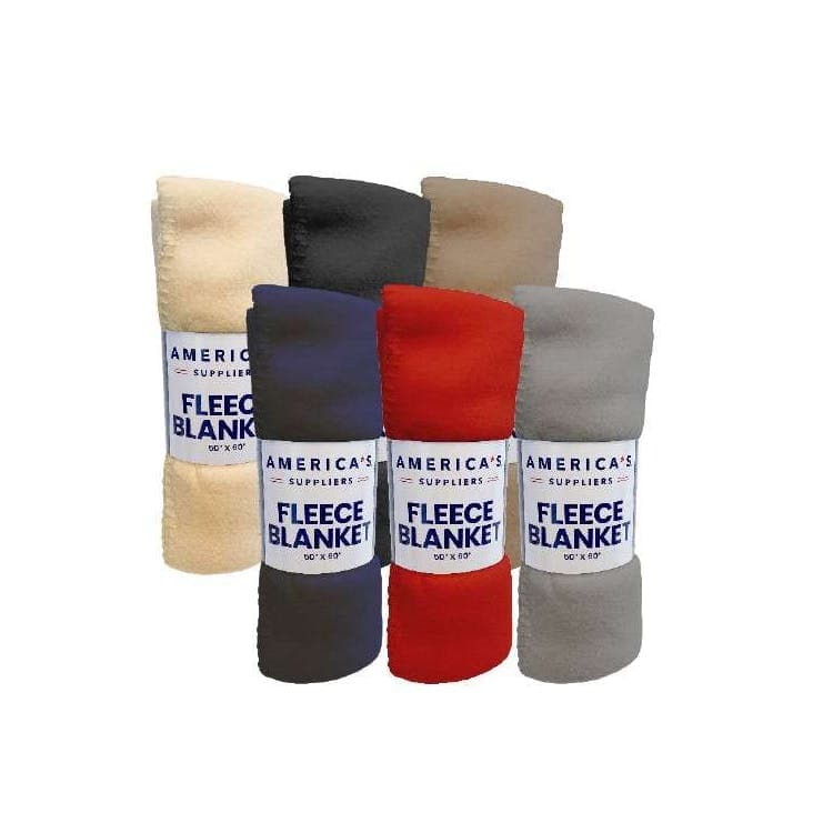 Fleece Blankets - 50x60 Assorted Colors