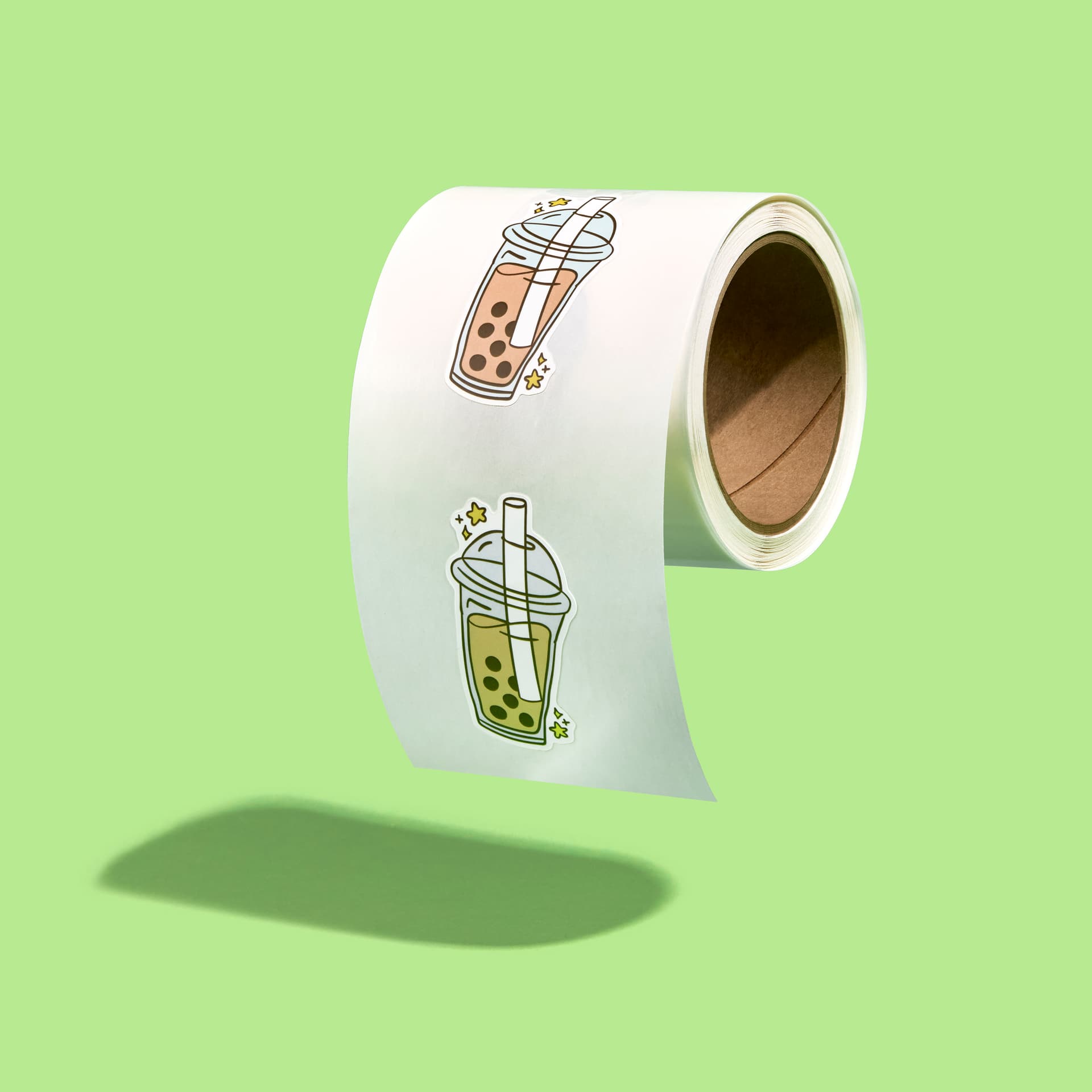 2"x1" Custom Sticker Roll