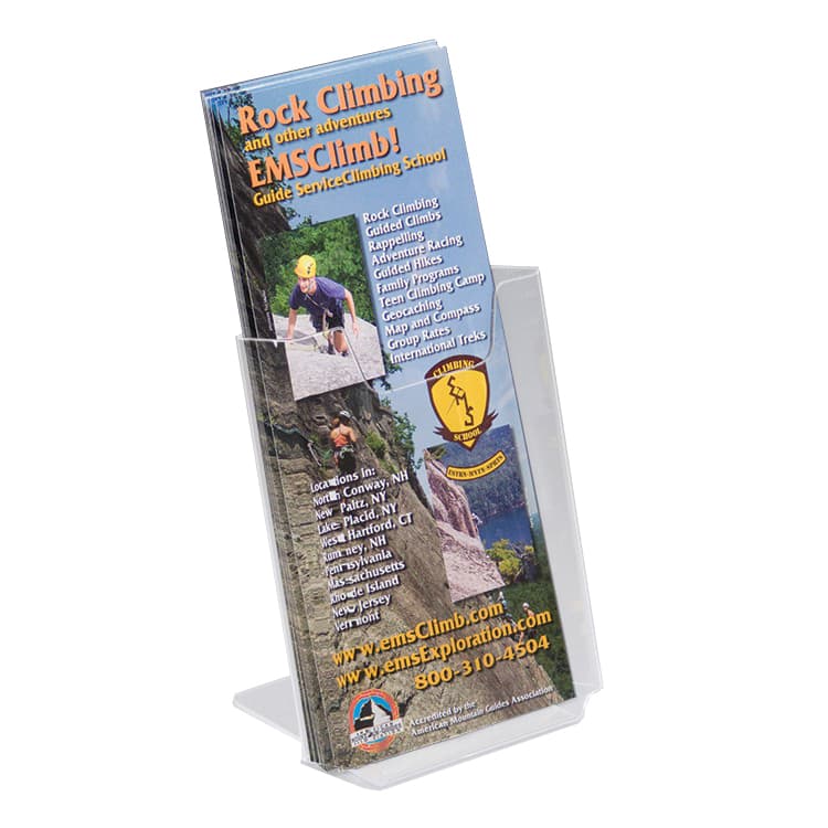 Single Pocket Brochure Holder - 4w