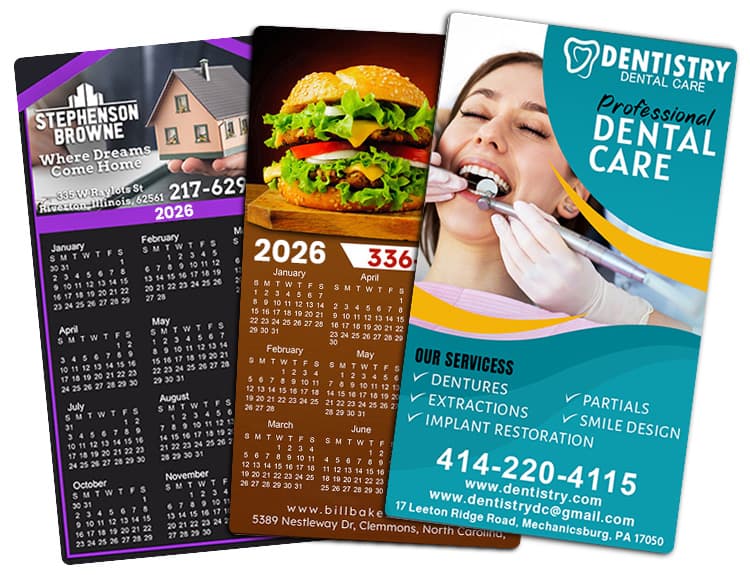 4x7 Custom Calendar & Schedule Magnets 20 Mil