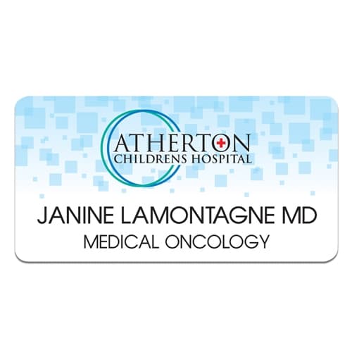 Plastic Name Badge