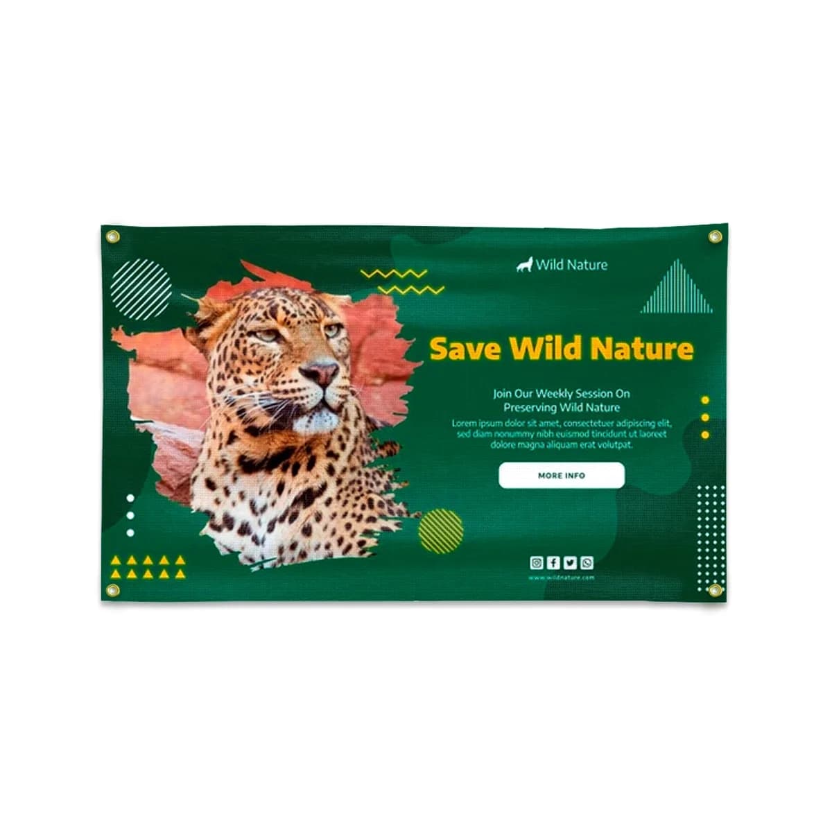 Digital Printed 13 oz Vinyl Scrim Banner 3-6 sq/ft