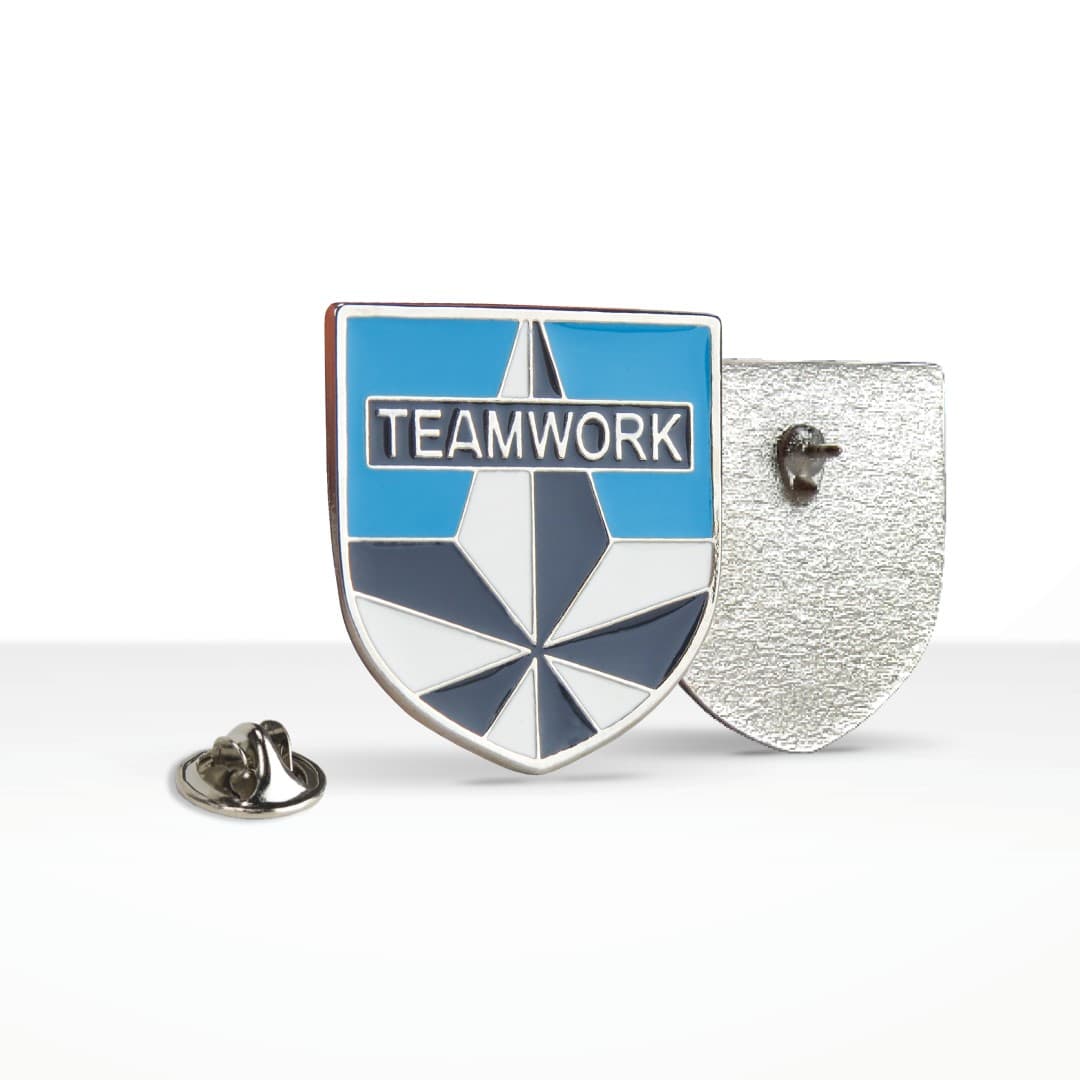 Soft Enamel Die Struck Lapel Pin (1 in)