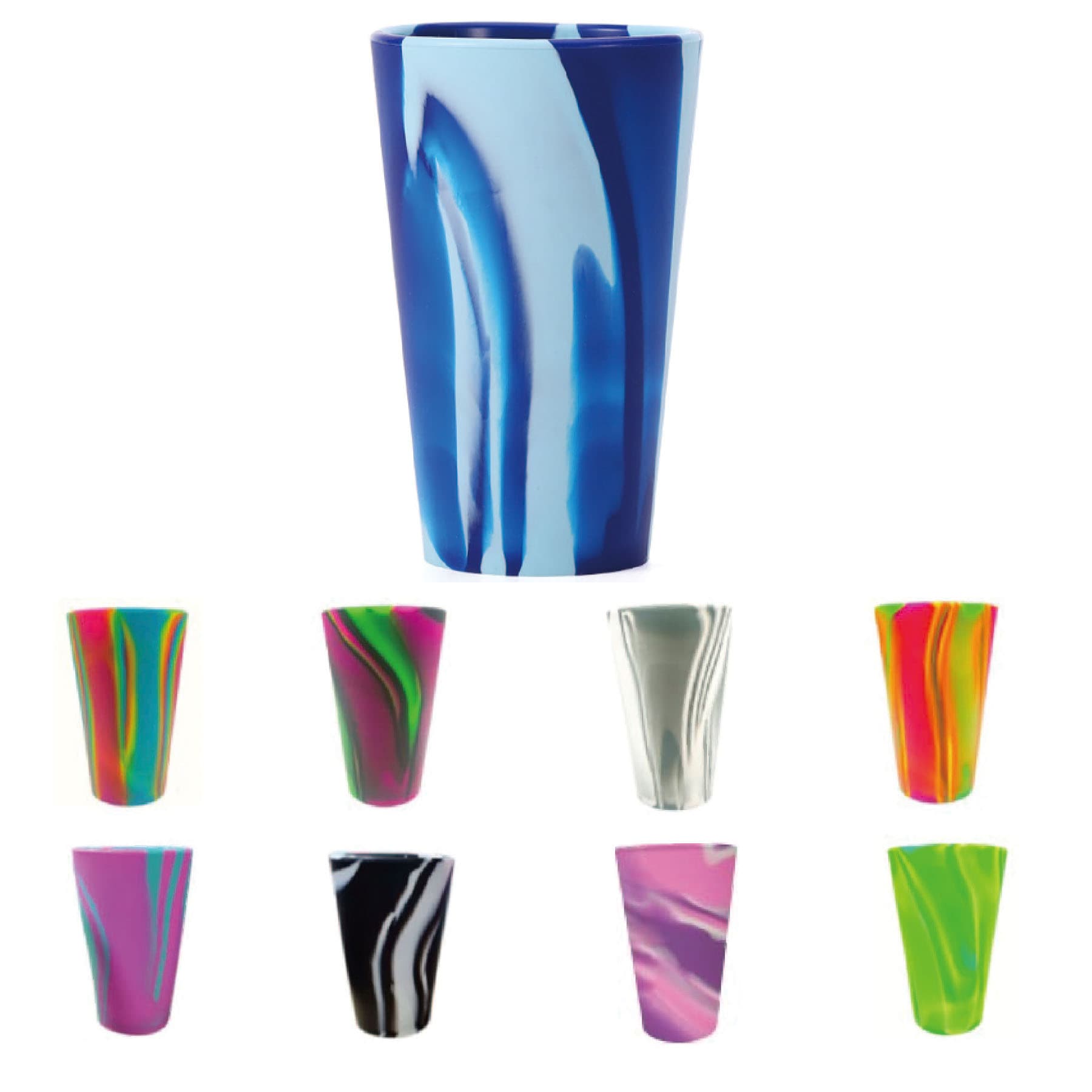 16 Oz Silicone Pint Glass