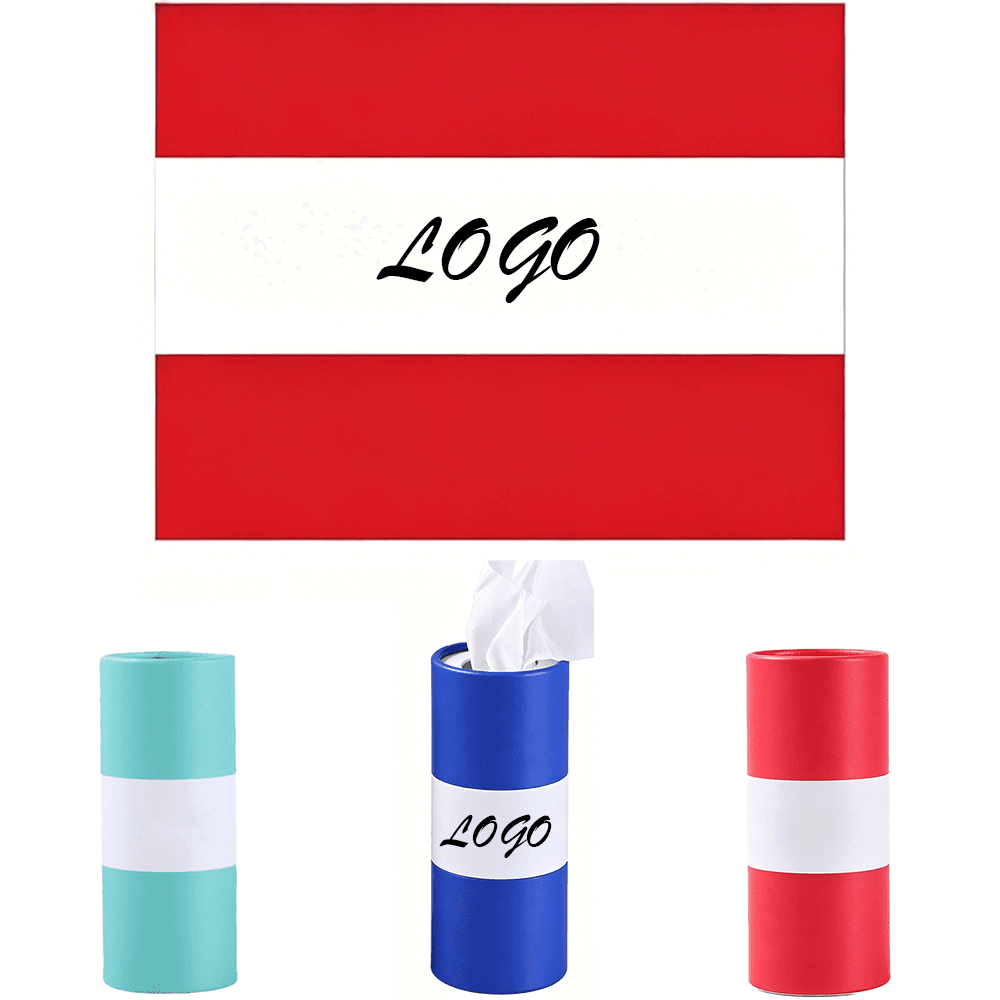 Car-Friendly Lint-Free Cylindrical Original Wood Pulp Coated Paper Tissues